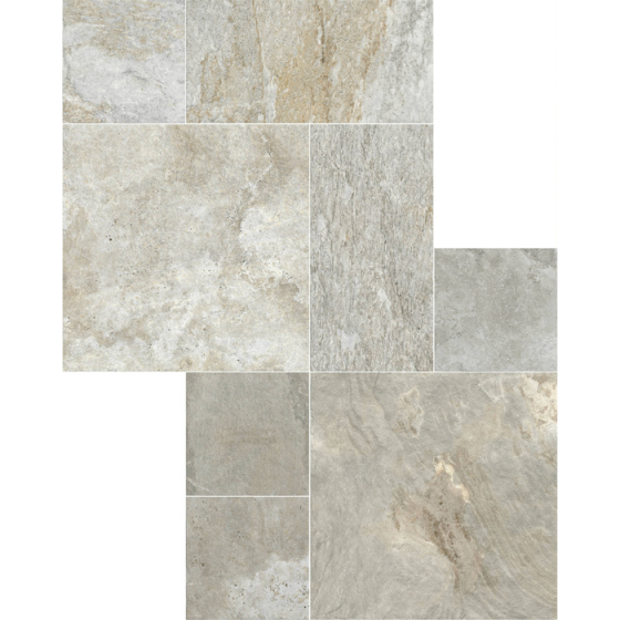 Modula Cambridge Bone πλακάκι πορσελανάτο 100×100 σε ματ rustic υφή